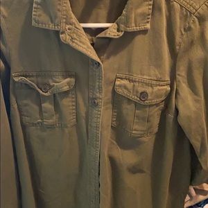 Long sleeve button up shirt